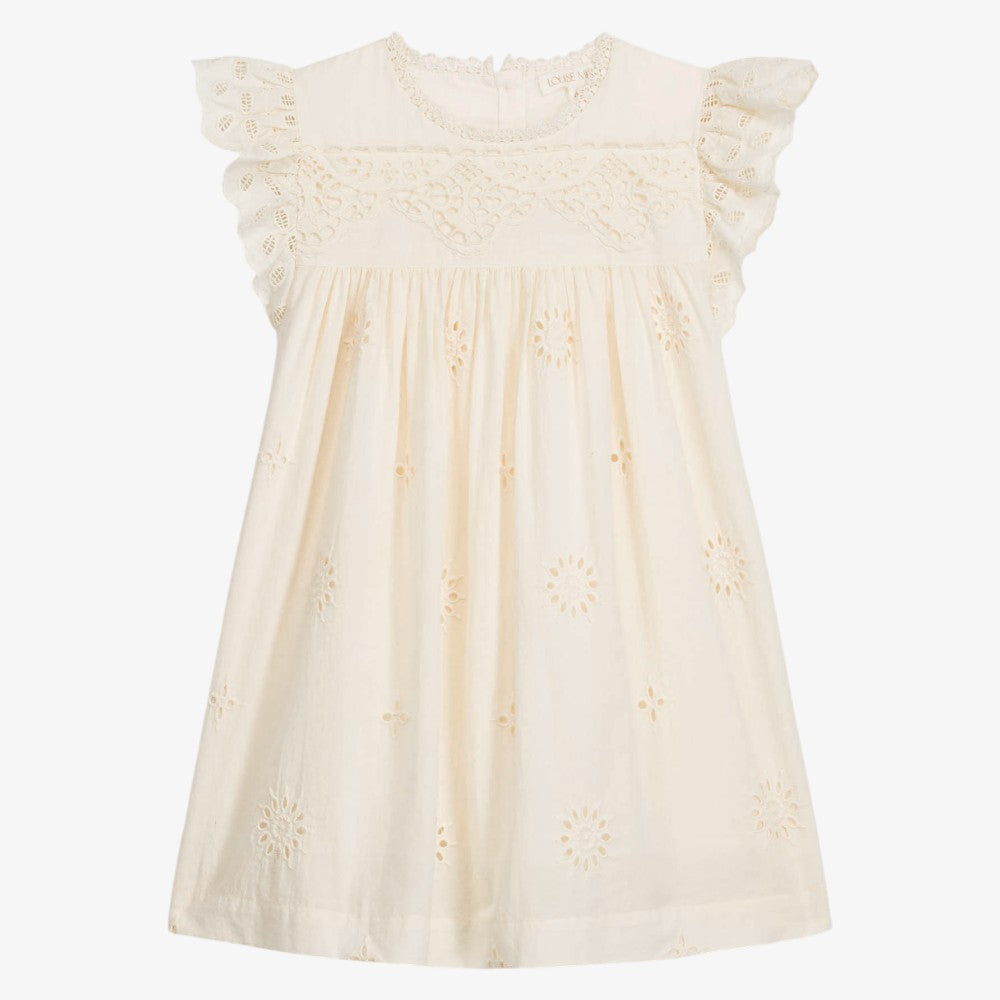 Eyelet Dress - Yellow
