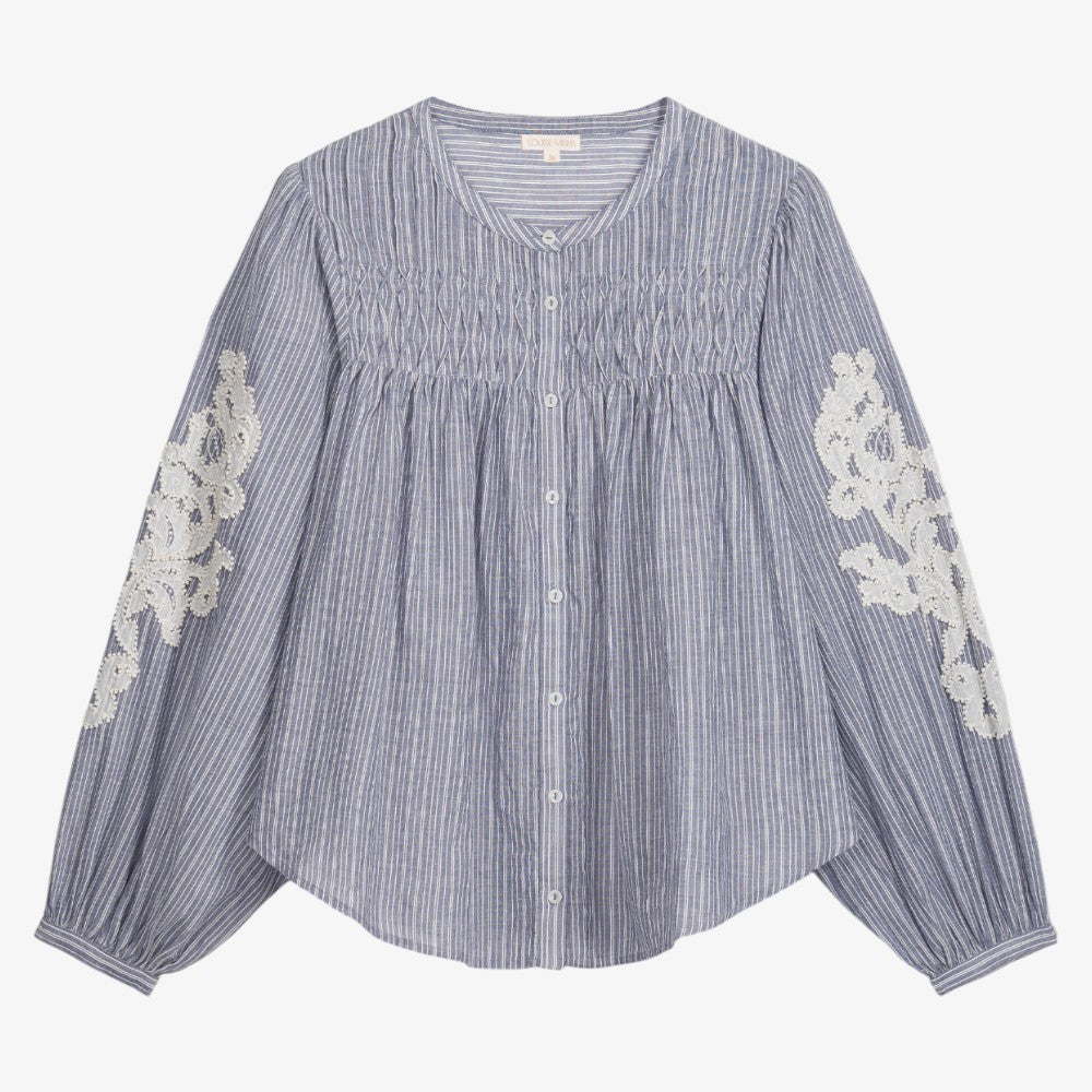 Jally Shirt - Blue Stripe