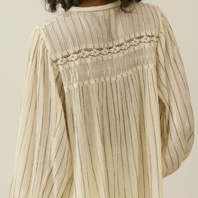 Jally Shirt - Sand Stripes