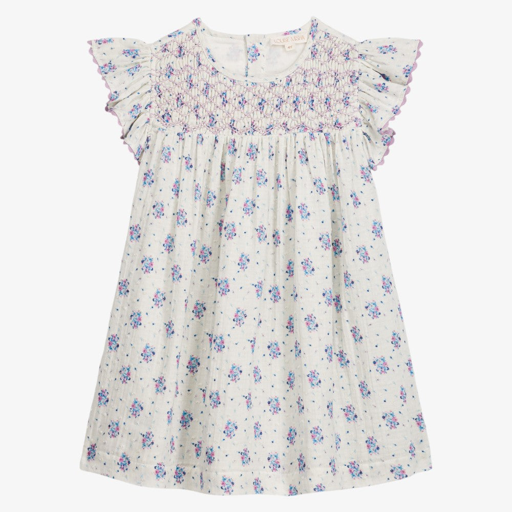 Floral Dress - Cream