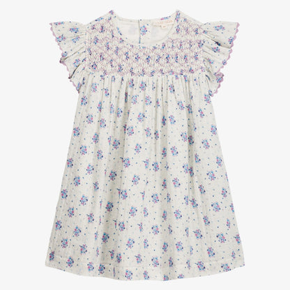 Floral Dress - Cream