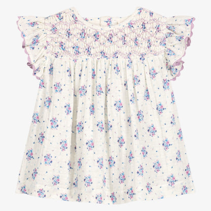 Floral Dress - Cream