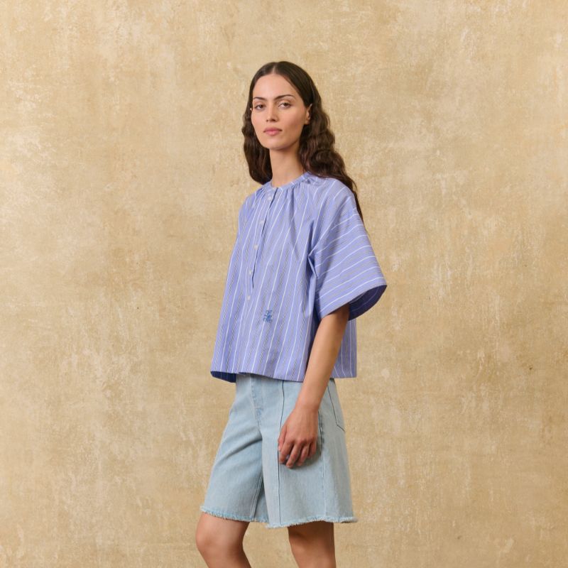 Feonys Shirt - Blue Stripe