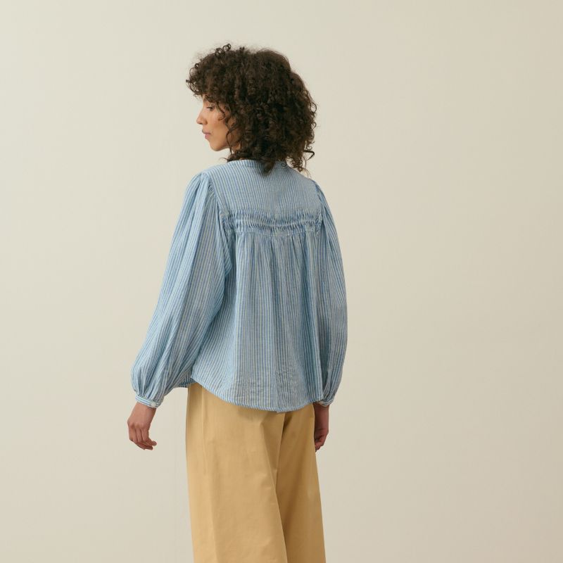 Jally Shirt - Blue Stripes