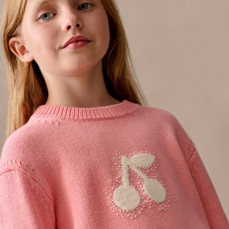 Liesel Sweater - Rose