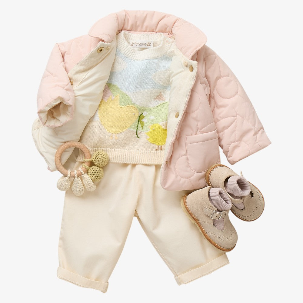 Luno Coat - Rose Petal