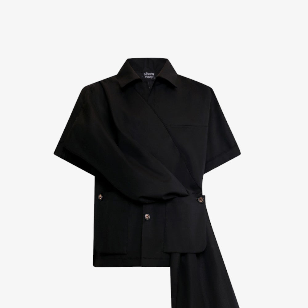 Collar Shirt - Black