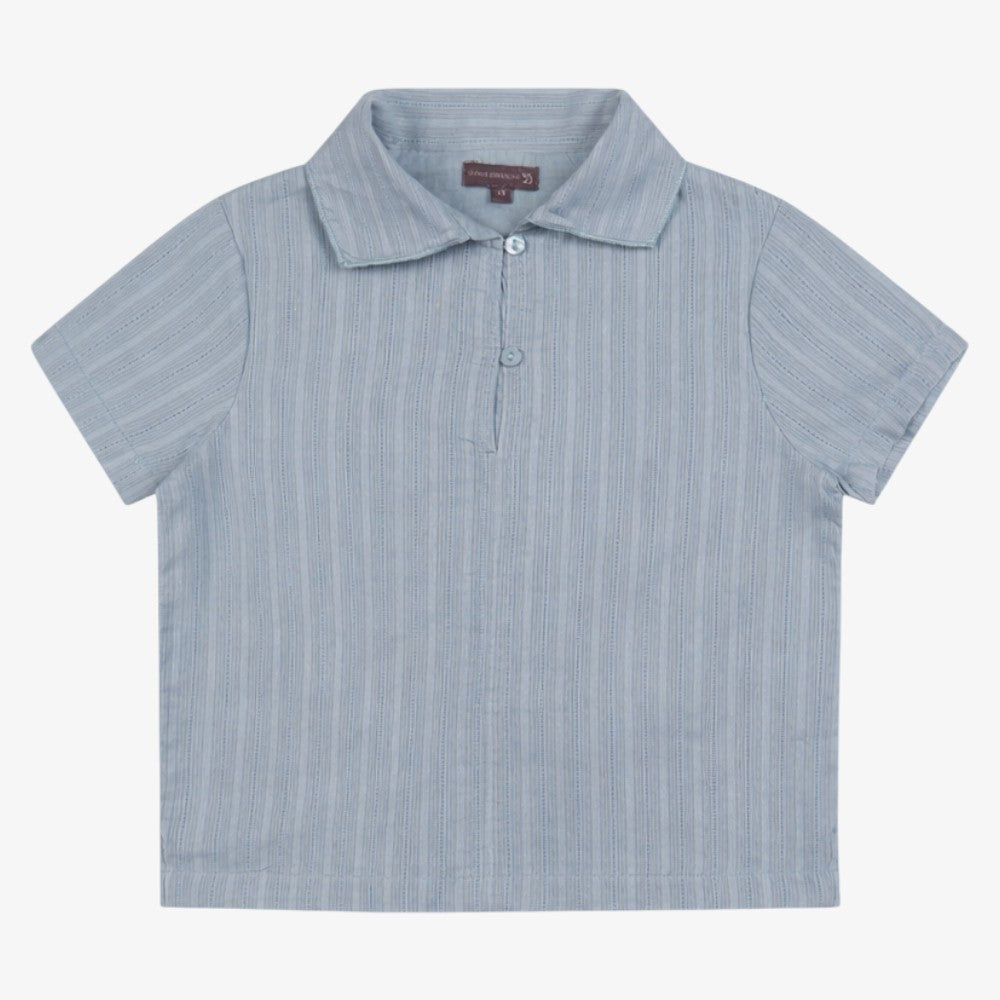 Textured Shirt - Sky Blue