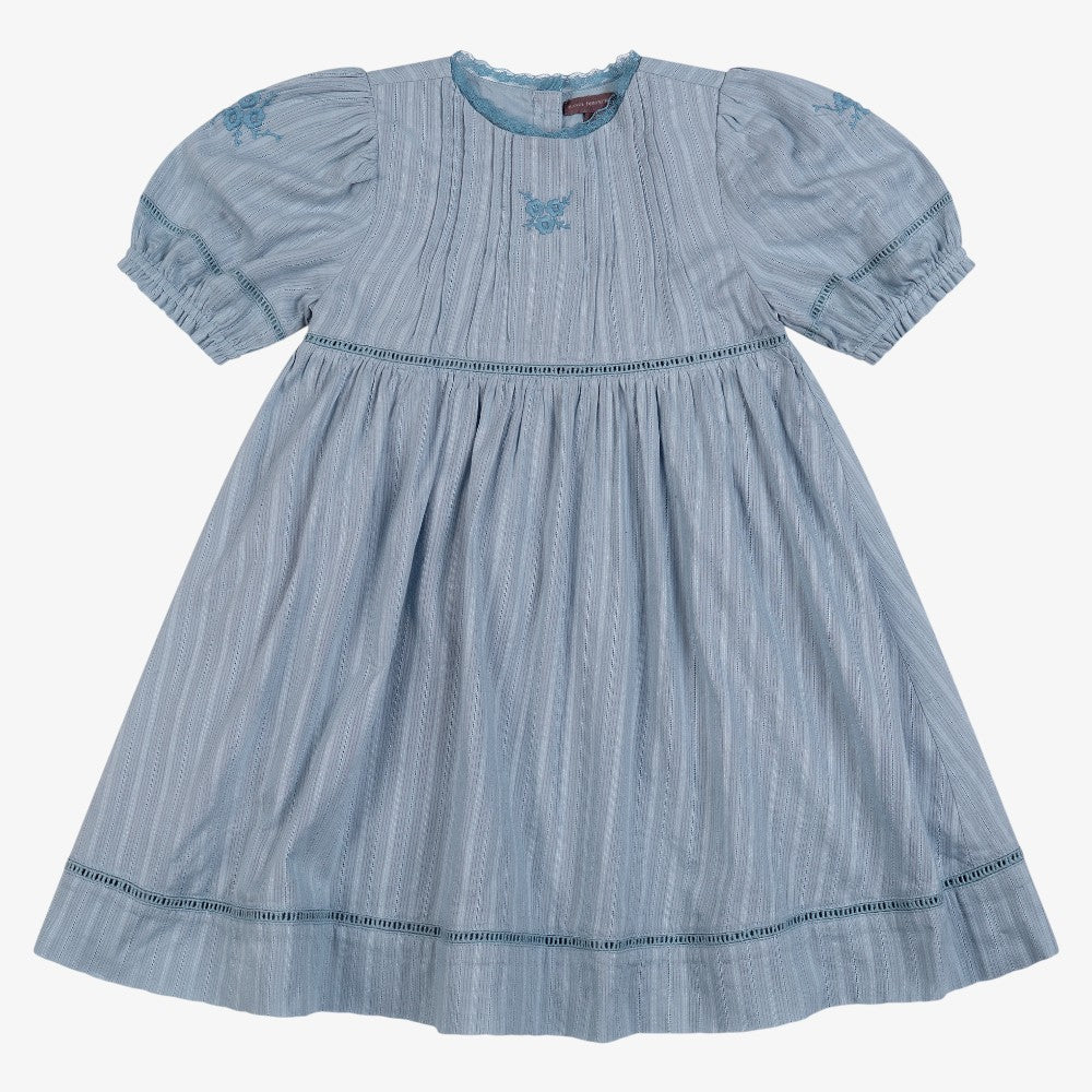Textured Dress - Sky Blue