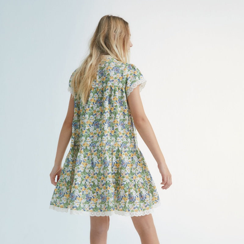 The New Society Beverly Dress - Beverly Print
