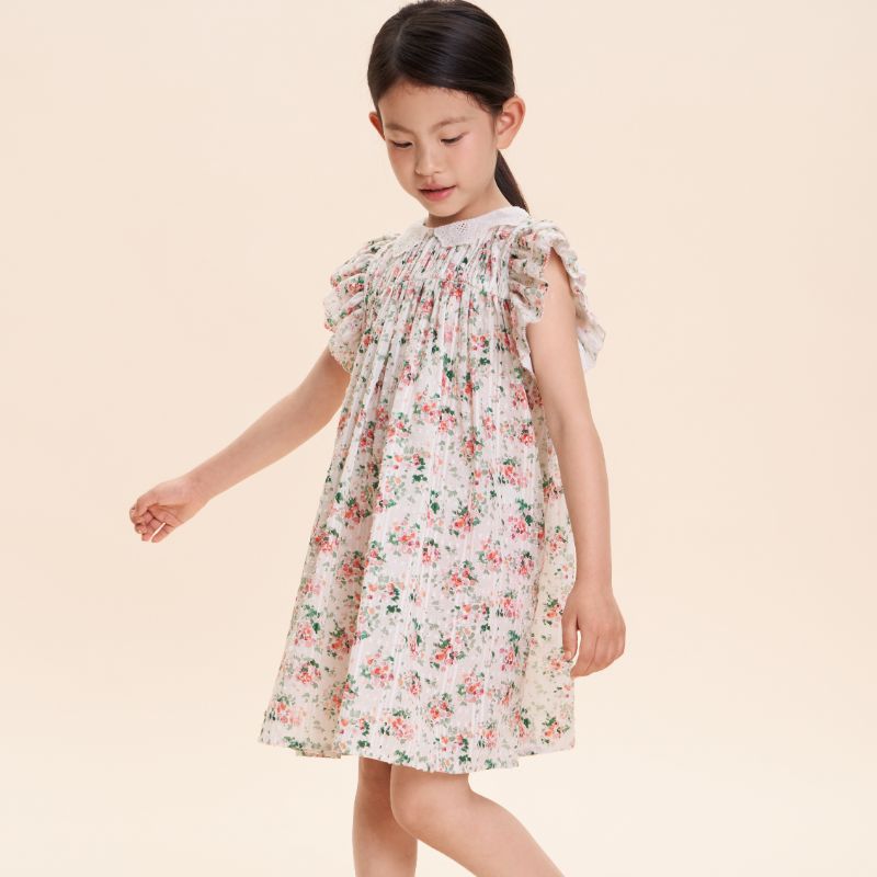 Frankie Dress - Pink Flower