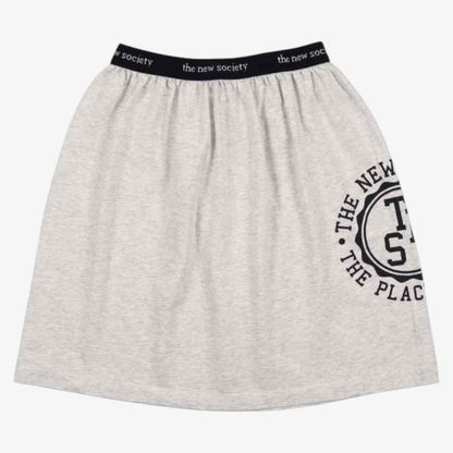 Reine Skirt - Grey Melange