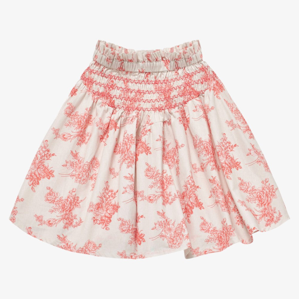 Tiffani Shirt And Skirt - Pink