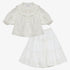 Alba Shirt And Skirt - White