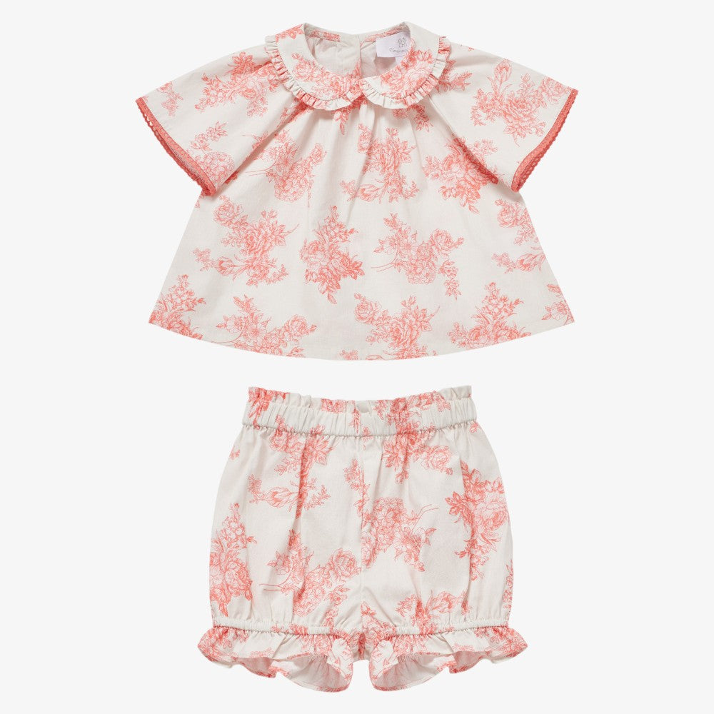 Vienna Blouse And Bloomer - Pink