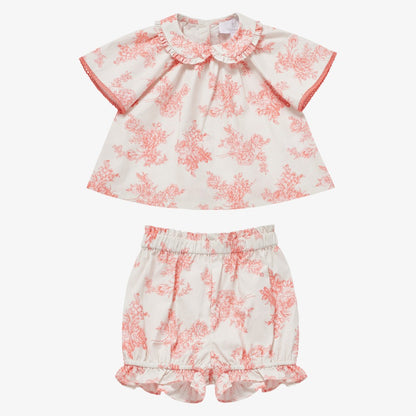 Vienna Blouse And Bloomer - Pink