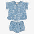 Saul Shirt And Bloomer - Light Blue