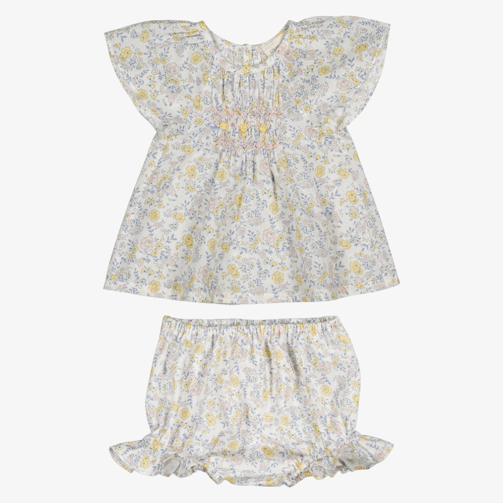 Prunette Shirt And Bloomer - Off White