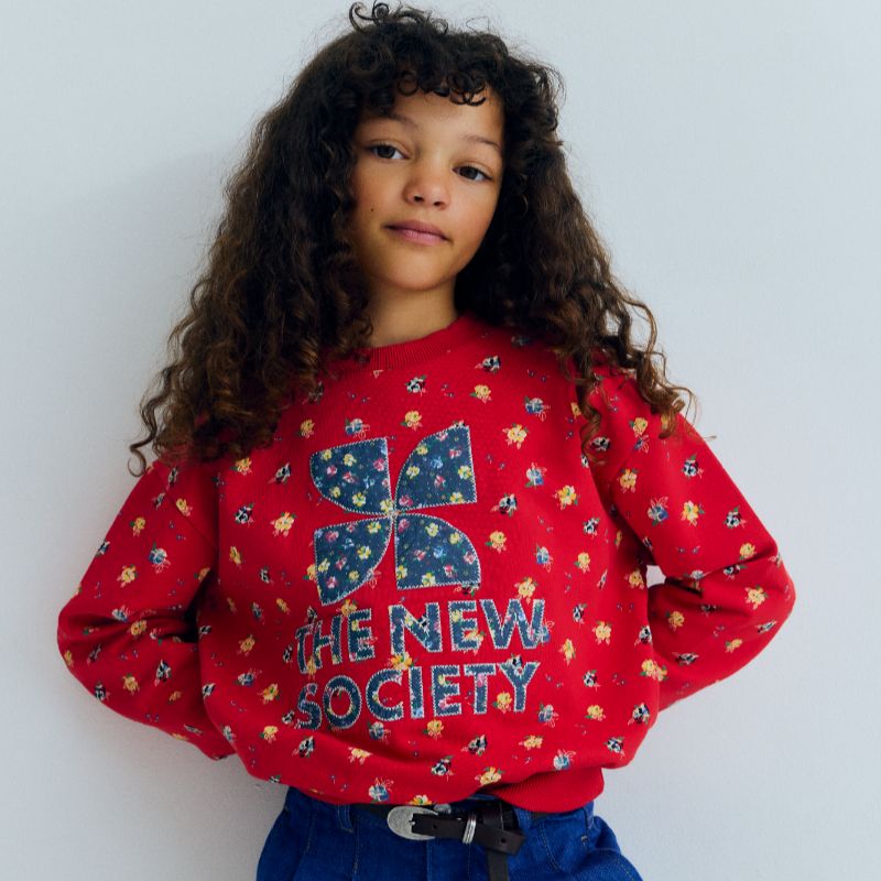 Amapola Sweatshirt - Red