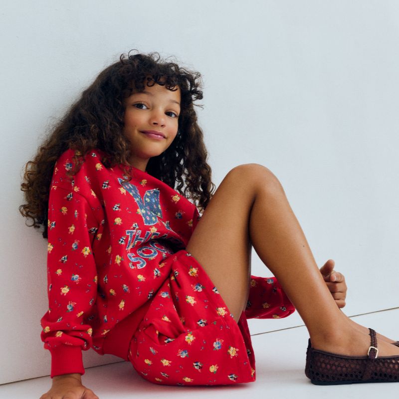 Amapola Sweatshirt - Red