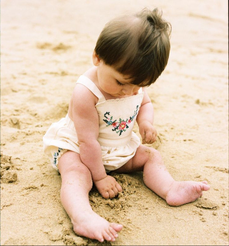 Narcise Romper - Ecru