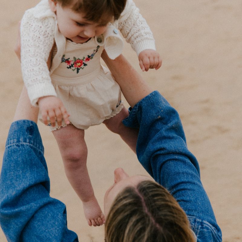 Narcise Romper - Ecru