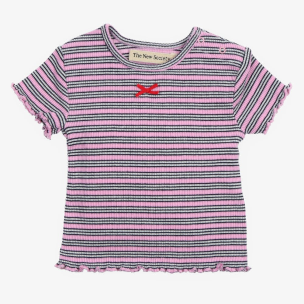 Ribbed Striped Set - Pink