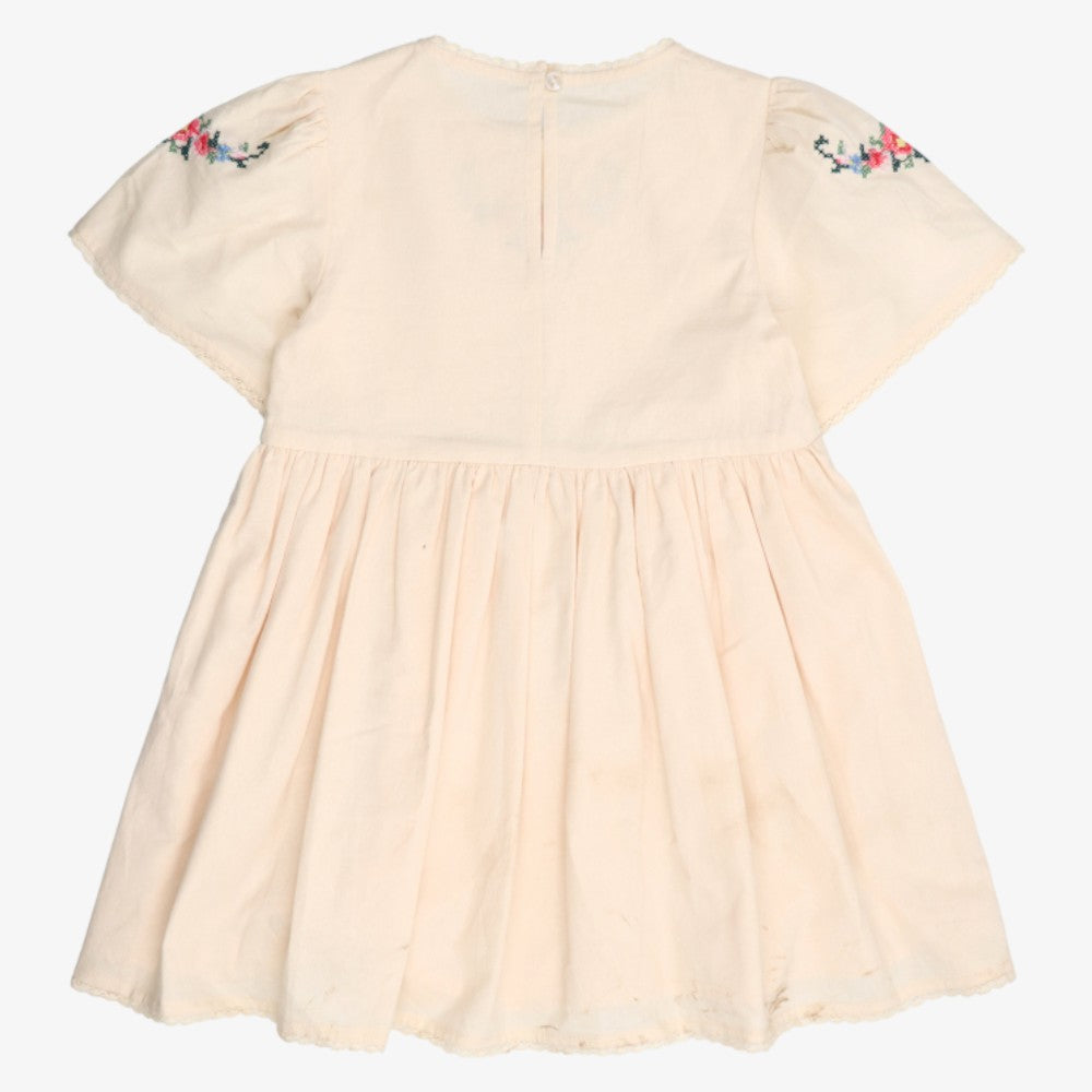 Narcise Dress Short - Ecru