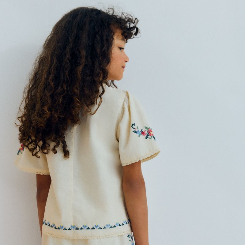 Narcise Blouse - Ecru