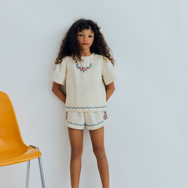 Narcise Blouse - Ecru