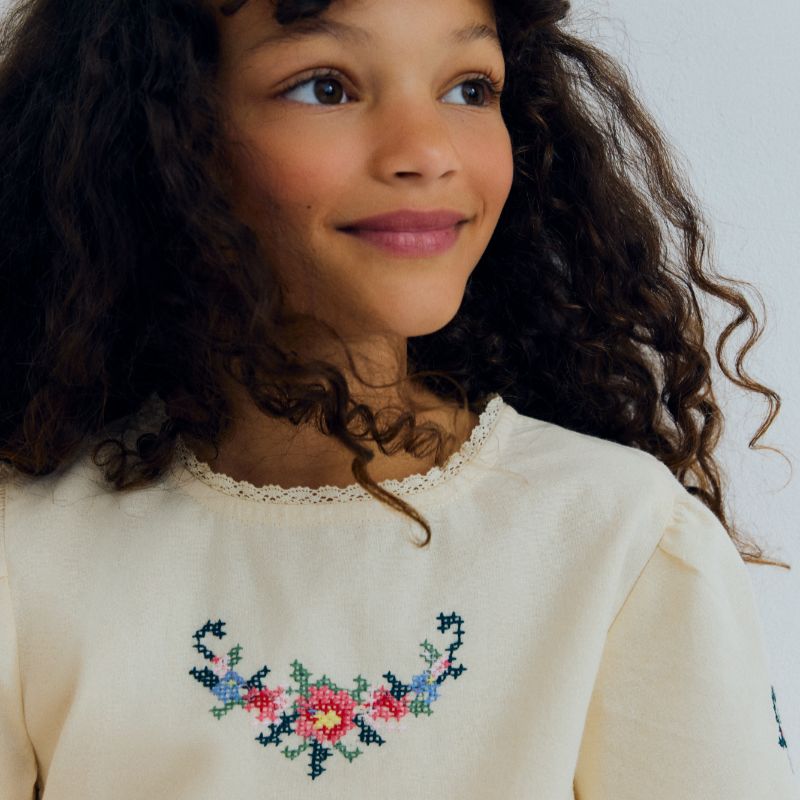 Narcise Blouse - Ecru