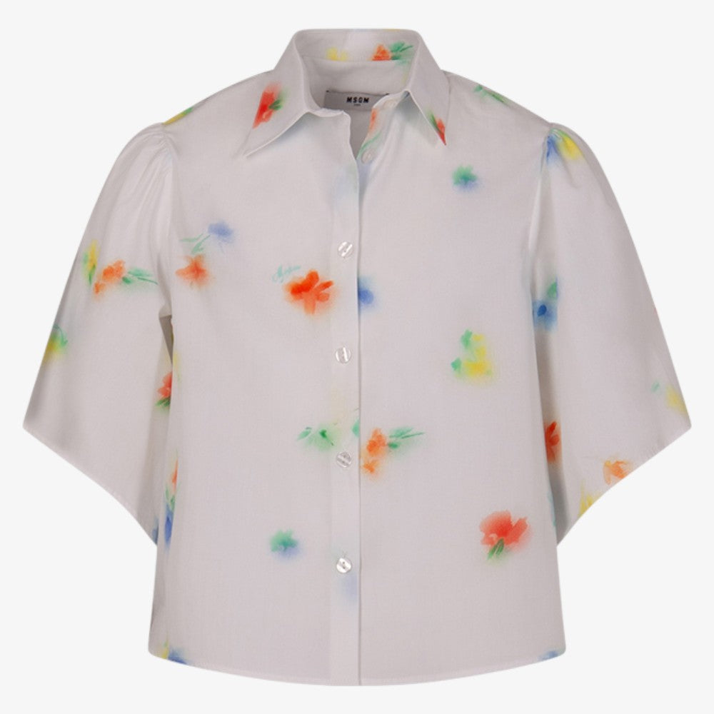 Flower Shirt - White