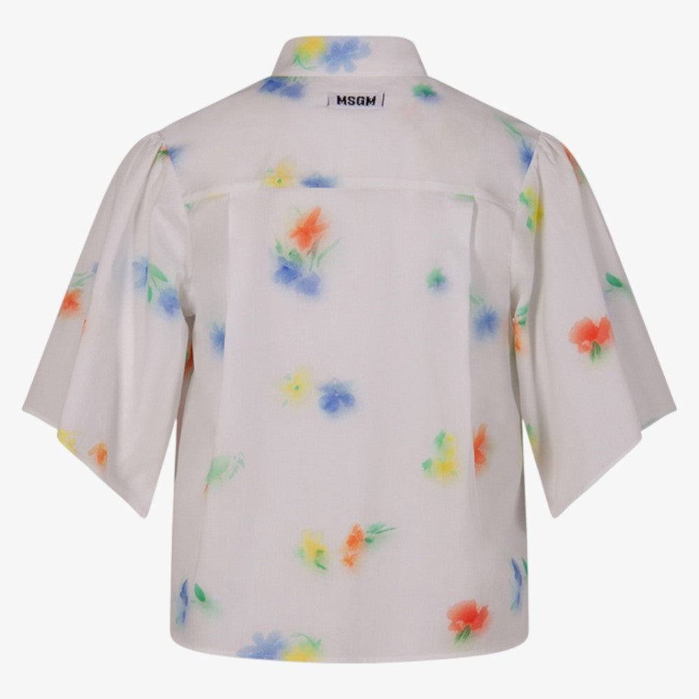 Flower Shirt - White