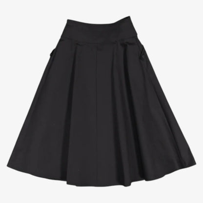 Bow Skirt - Black