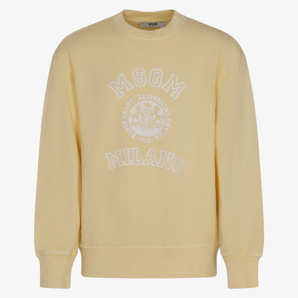 Washed Sweatshirt - Lemonade