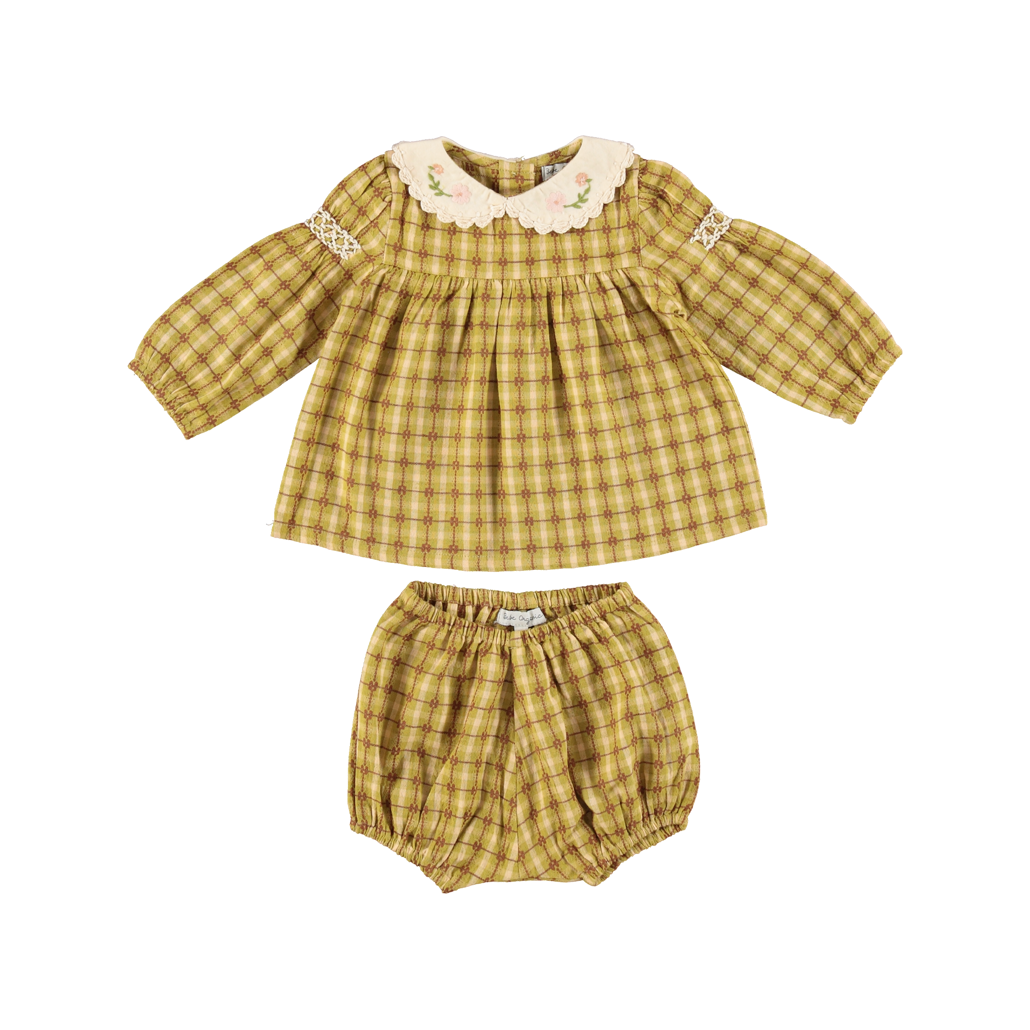 Saphira Blouse And Bloomer - Green