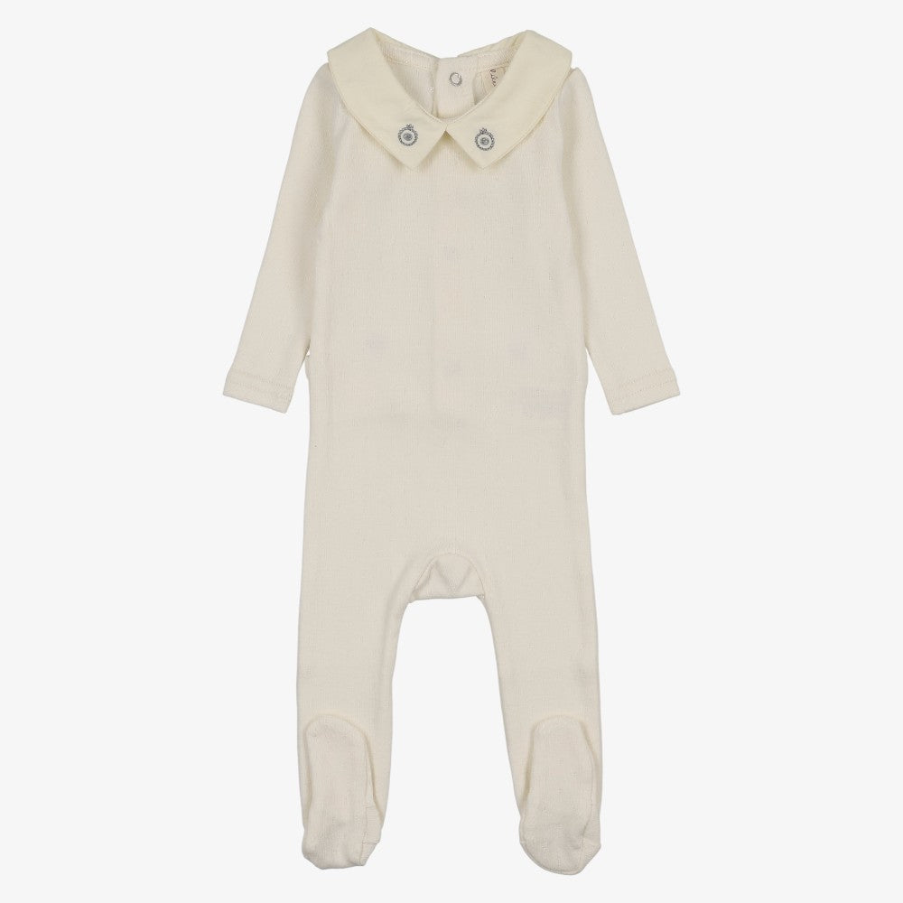 Sweetheart Collar Take Me Home Set - Cream &amp; Blue