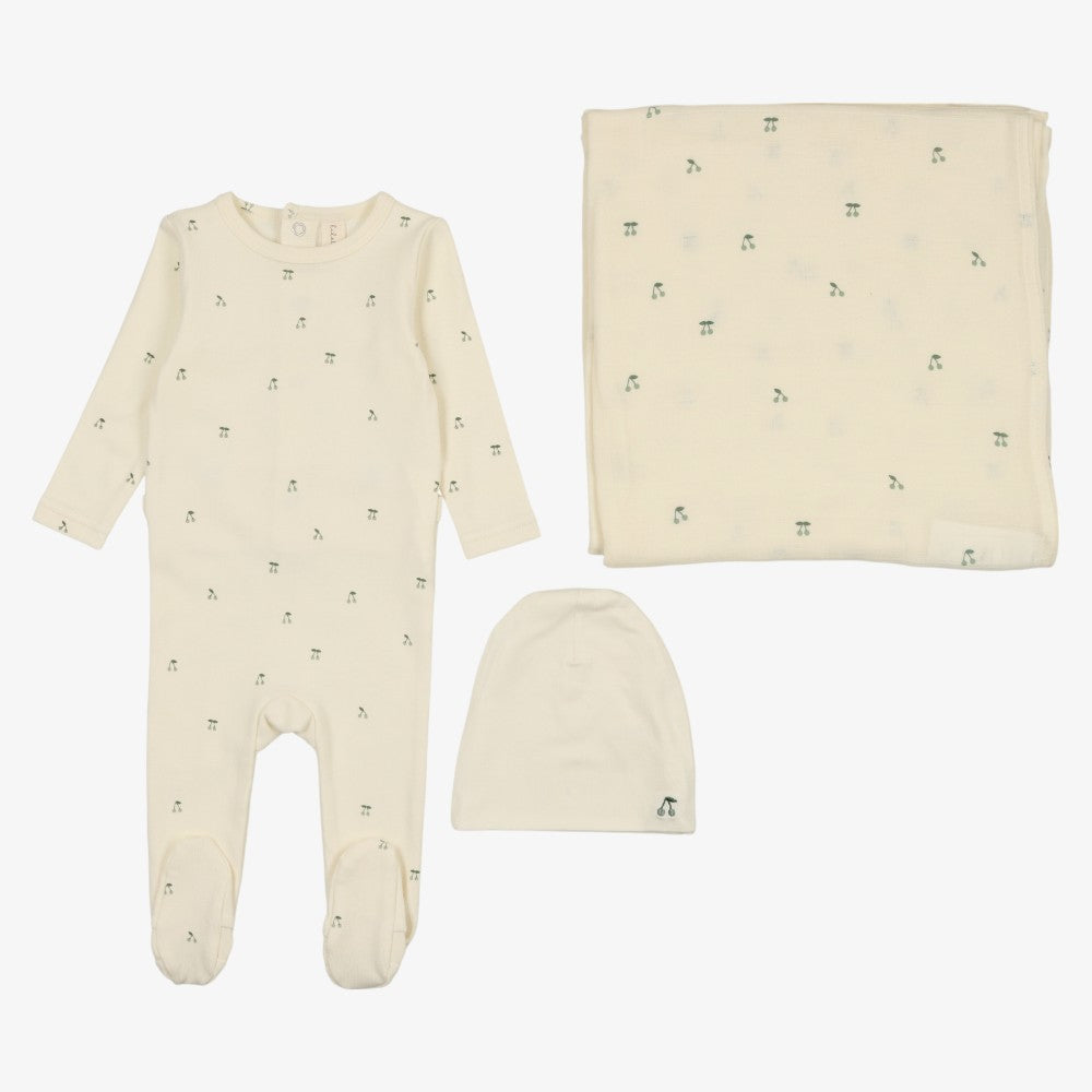Scattered Cherry Take Me Home Set - Ivory Mint