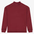 Embossed Turtleneck - Wine