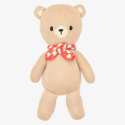 Farmer Bear - RED &amp; NATURAL