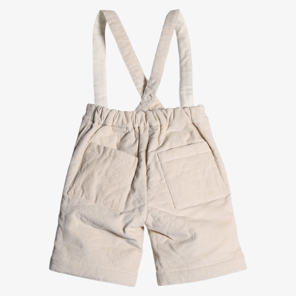 Tufted Suspender Bermuda - Opal