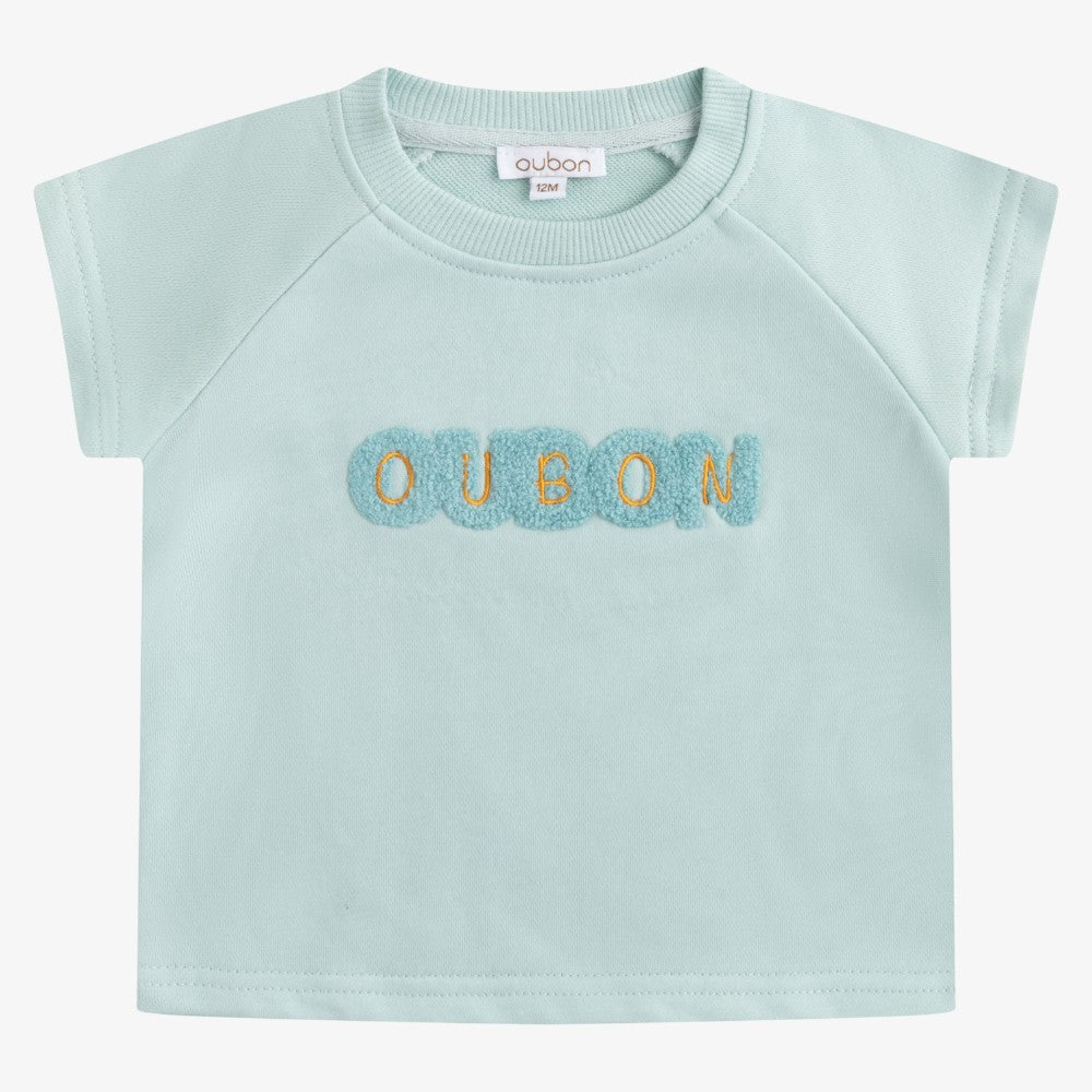 Terry Top And Shorts - Blue