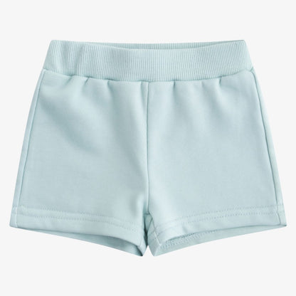 Terry Top And Shorts - Blue