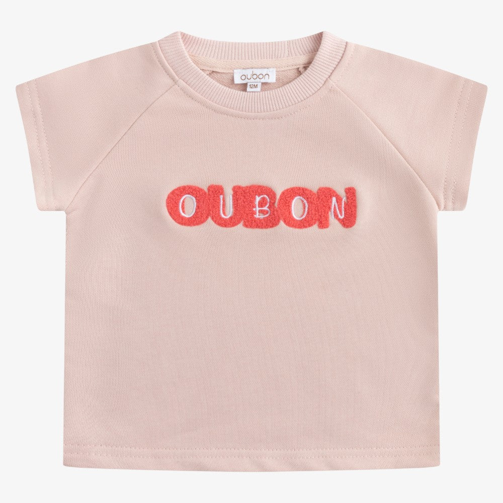 Terry Top And Shorts - Pink