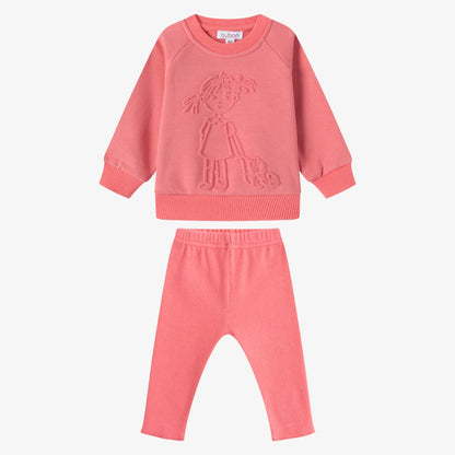 Doll Sweatset - Coral