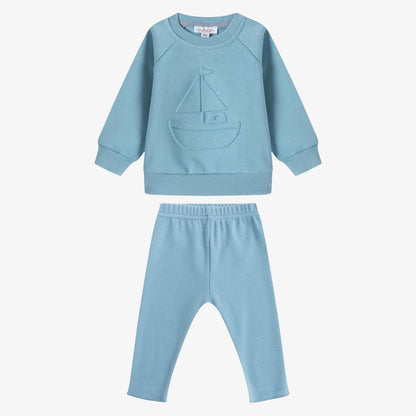 Sailboat Sweatset - Blue