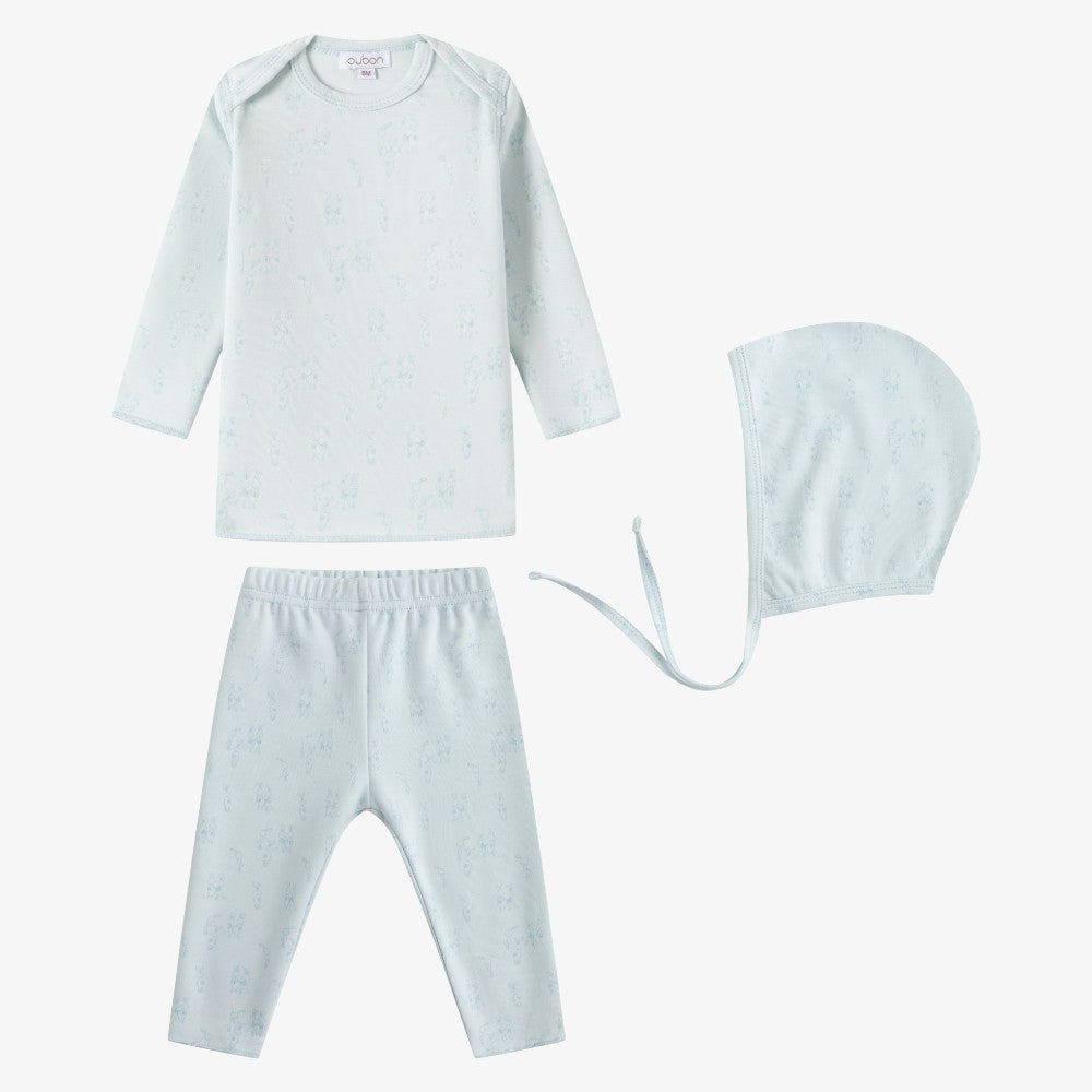 Bunny 3 Piece Set - Blue