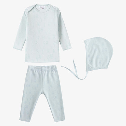 Bunny 3 Piece Set - Blue