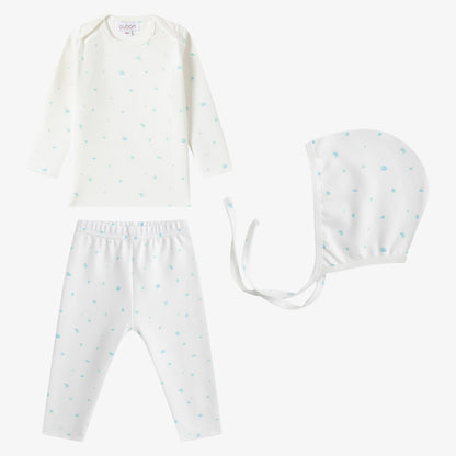 Floral 3 Piece Set - Blue