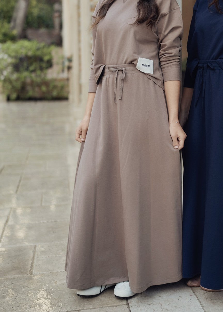 French Terry Set - Taupe